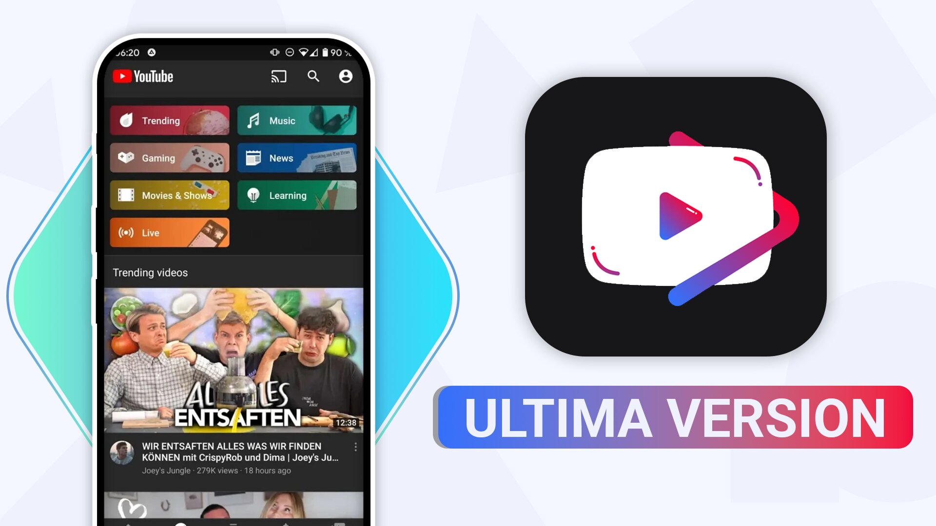 ᐉ🌈💫 Descargar Youtube Vanced 17.43.36 APK para Android Sin Publicidad