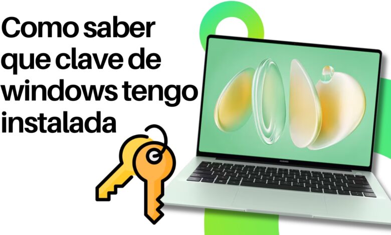 como saber que clave de windows tengo